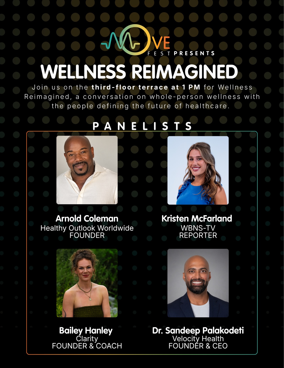 Move Fest Wellness Reimagined panel